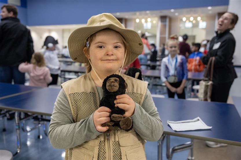 Students dressed as historical figures
